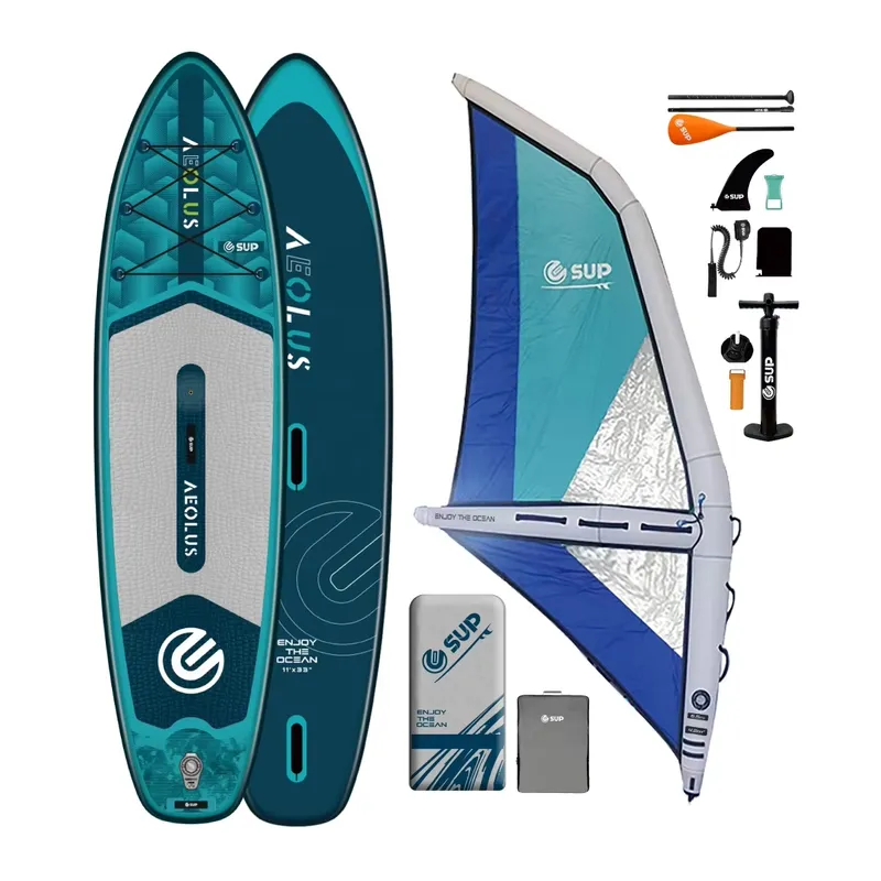 Sup Board 11Ft Inflatable - ESUP 11ft aufblasbares SUP-Board mit 4,2m