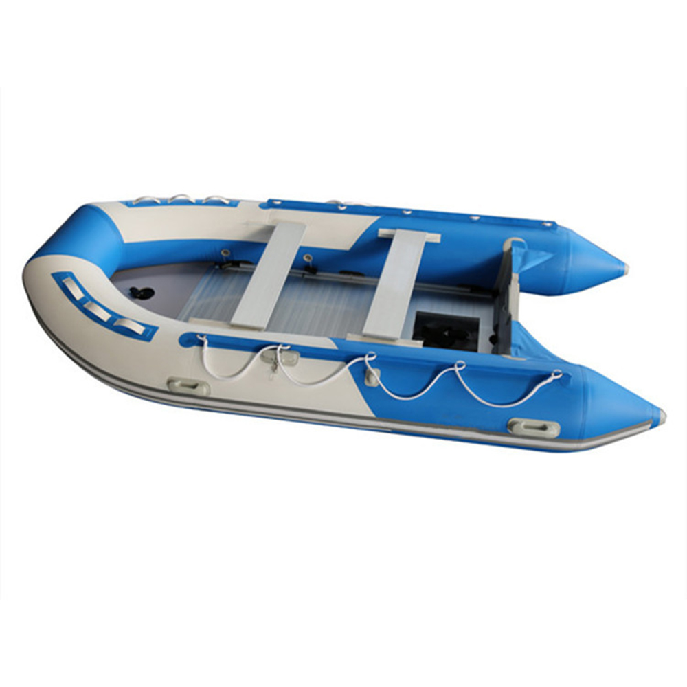 Inflatable Kayak 3 Person - 3-Personen-aufblasbares Fischerboot, Boot, Kajak, Aluminium, Bodenschlauchboot