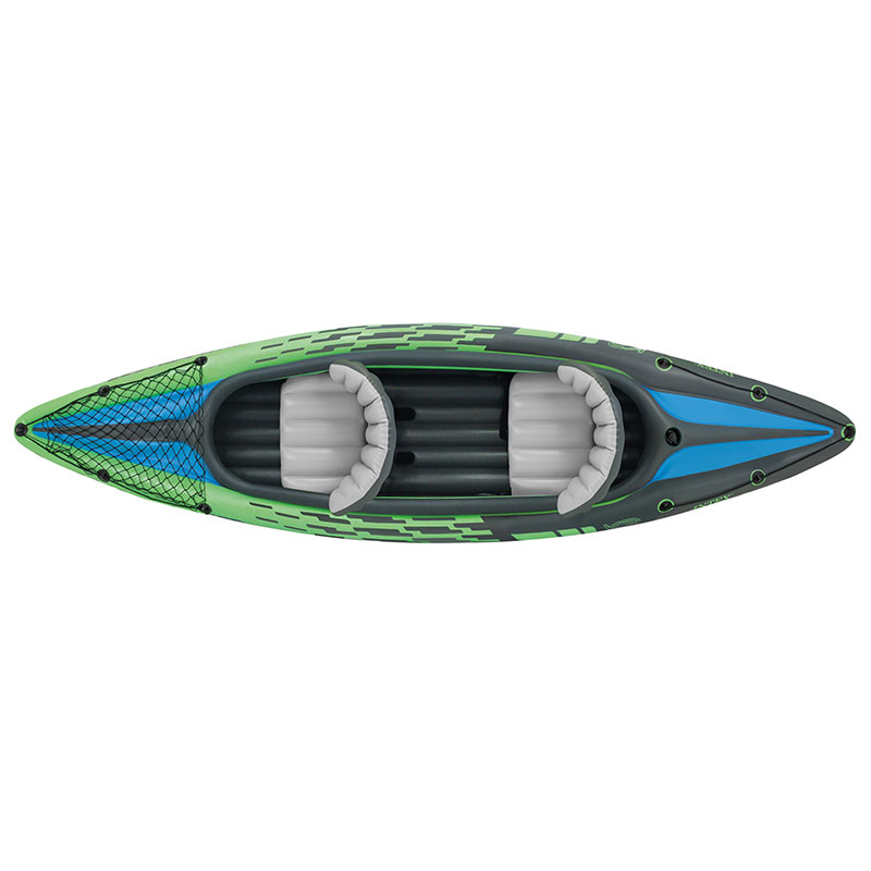 Kayak Inflatable 2 Person - 2-Personen Aufblasbares Angelkajak, Outdoor Gummi-Angelboot