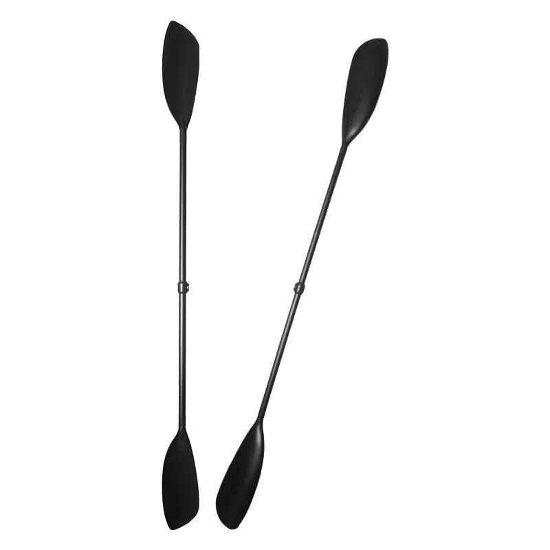 Kayak Paddle Carbon 2 Piece - Verstellbares Carbonfaser-Klappkajak-Paddel mit Rohrklappen, Wassersport-Zubehör, 2