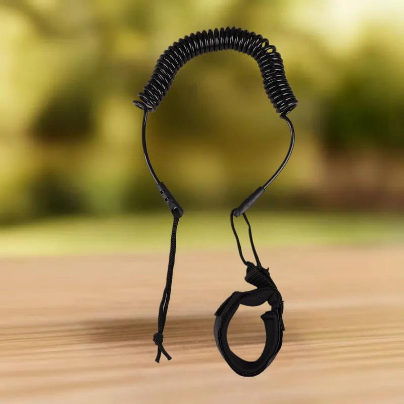 Paddle Board Leash Coiled - Spirale elastische Knöchelleine zum Surfen, Sup