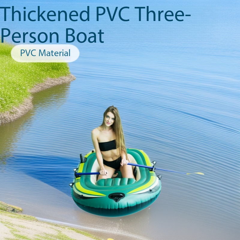 Inflatable Kayak 3 Person - Fabrik-Großhandel: 2/3-Personen-Schlauchboot aus verdicktem PVC, Angelkajak