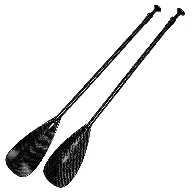 Kayak Paddle Carbon 2 Piece - Individuell gestaltetes Logo, 2-teiliges, tragbares Paddelbrett,