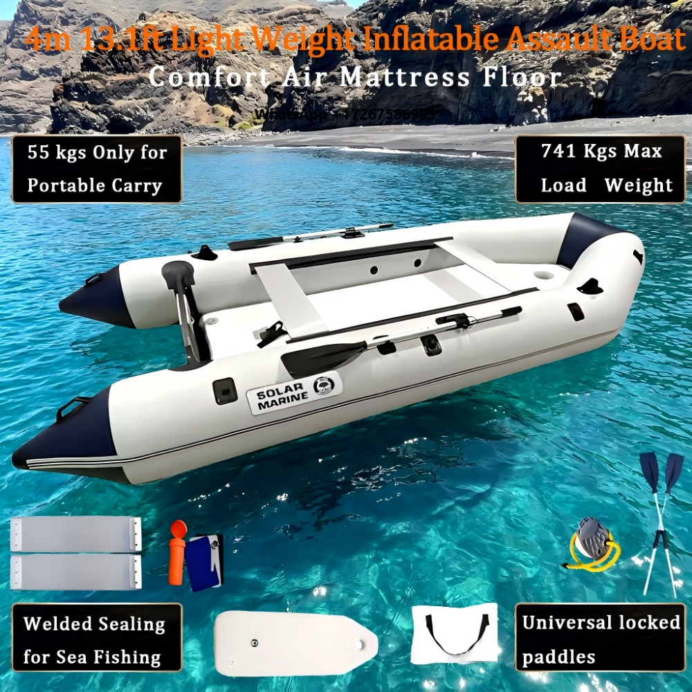 Inflatable Boat 4 Person - MC400-3 Solar Marine 7-Personen 4 M