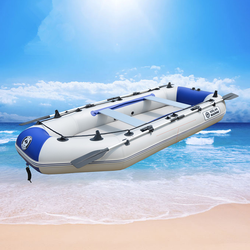 Inflatable Boat 4 Person - Kajak verdickendes Schlauchboot 2/3/4 Personen Motorboot