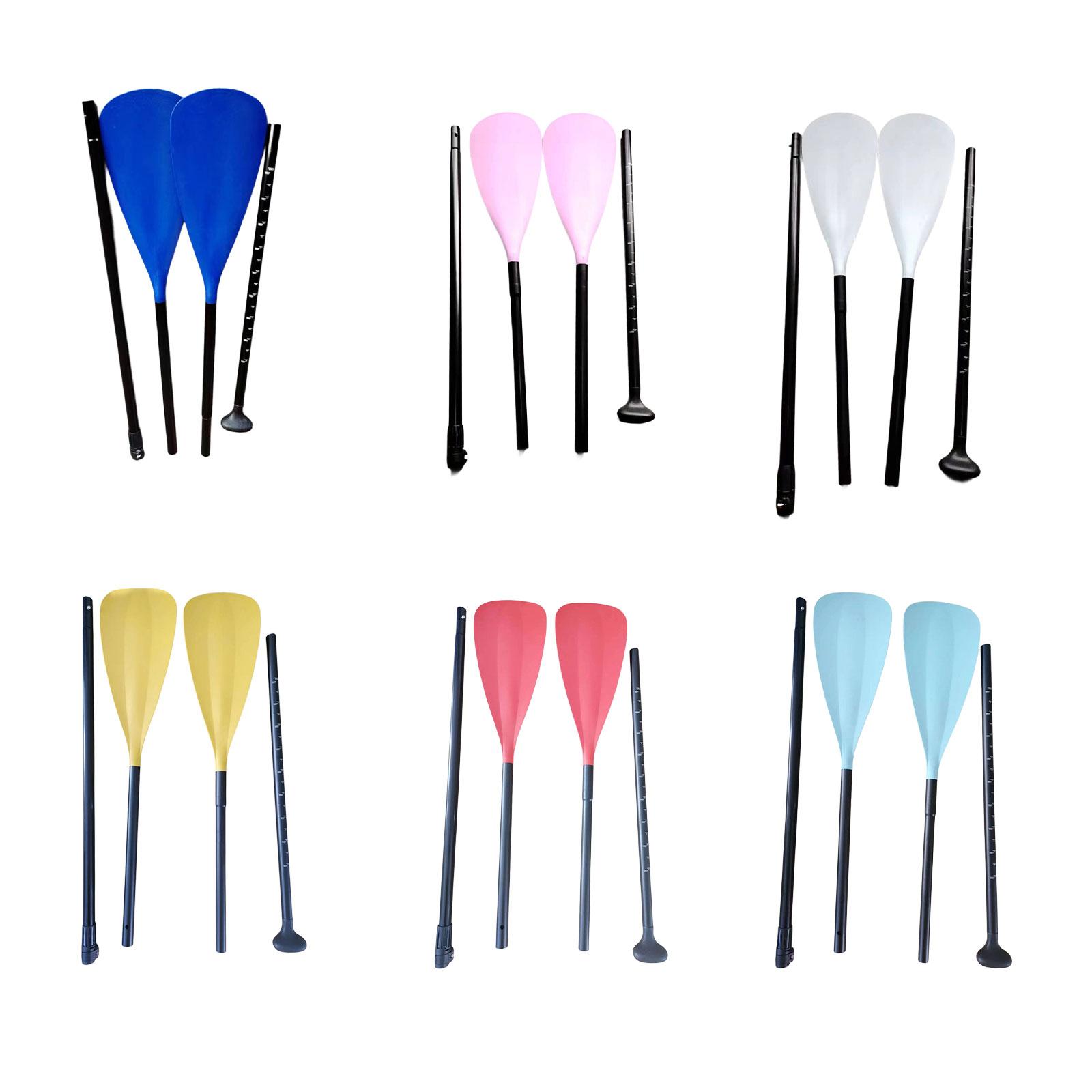 Sup Paddle Carbon Fiber - Kajak-Paddel, Standup-Paddel, Brett-Paddel, verstellbares Doppelkopf-Bootspaddel, doppelseitiges