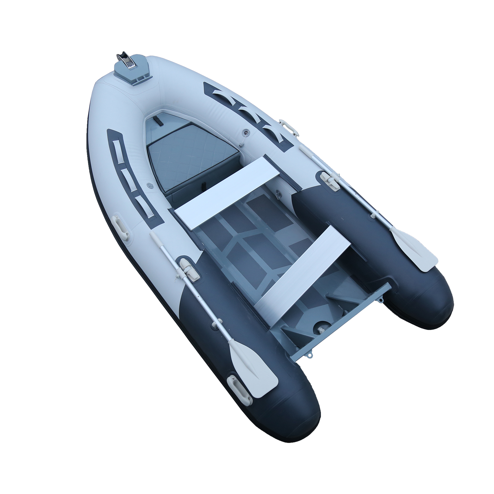 Inflatable Boat 4 Person - Qingdao Haohai Aufblasbares Passagier-Hovercraft mit Aluminiumrumpf