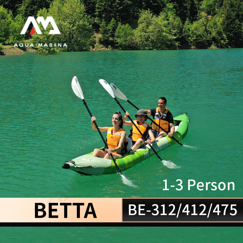 AQUA MARINA BETTA Aufblasbares – Inflatable Kayak 3 Person Bewertung und Preis