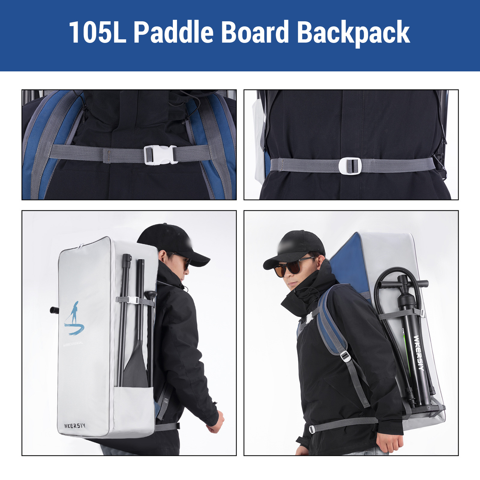105l Paddle Board Rucksack was – Paddle Board Backpack Bewertung und Preis