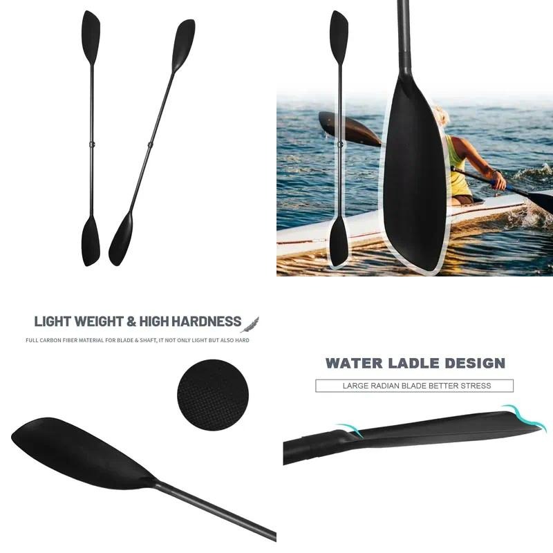 Verstellbares Carbonfaser-Klap – Kayak Paddle Carbon 2 Piece Bewertung und Preis