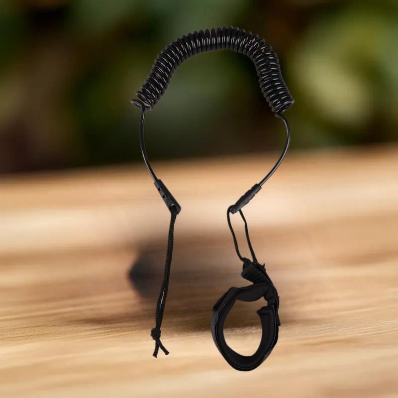 Spirale elastische Knöchellein – Paddle Board Leash Coiled Bewertung und Preis