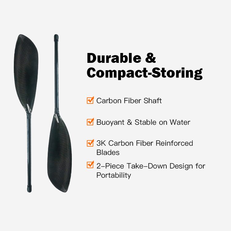 3k Vollcarbonfaser 2-teiliges  – Kayak Paddle Carbon 2 Piece Bewertung und Preis