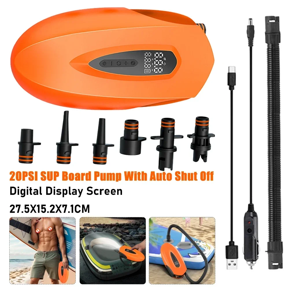 20PSI Elektrische SUP-Board-Pu – Paddle Board Electric Pump 20Psi Bewertung und Preis