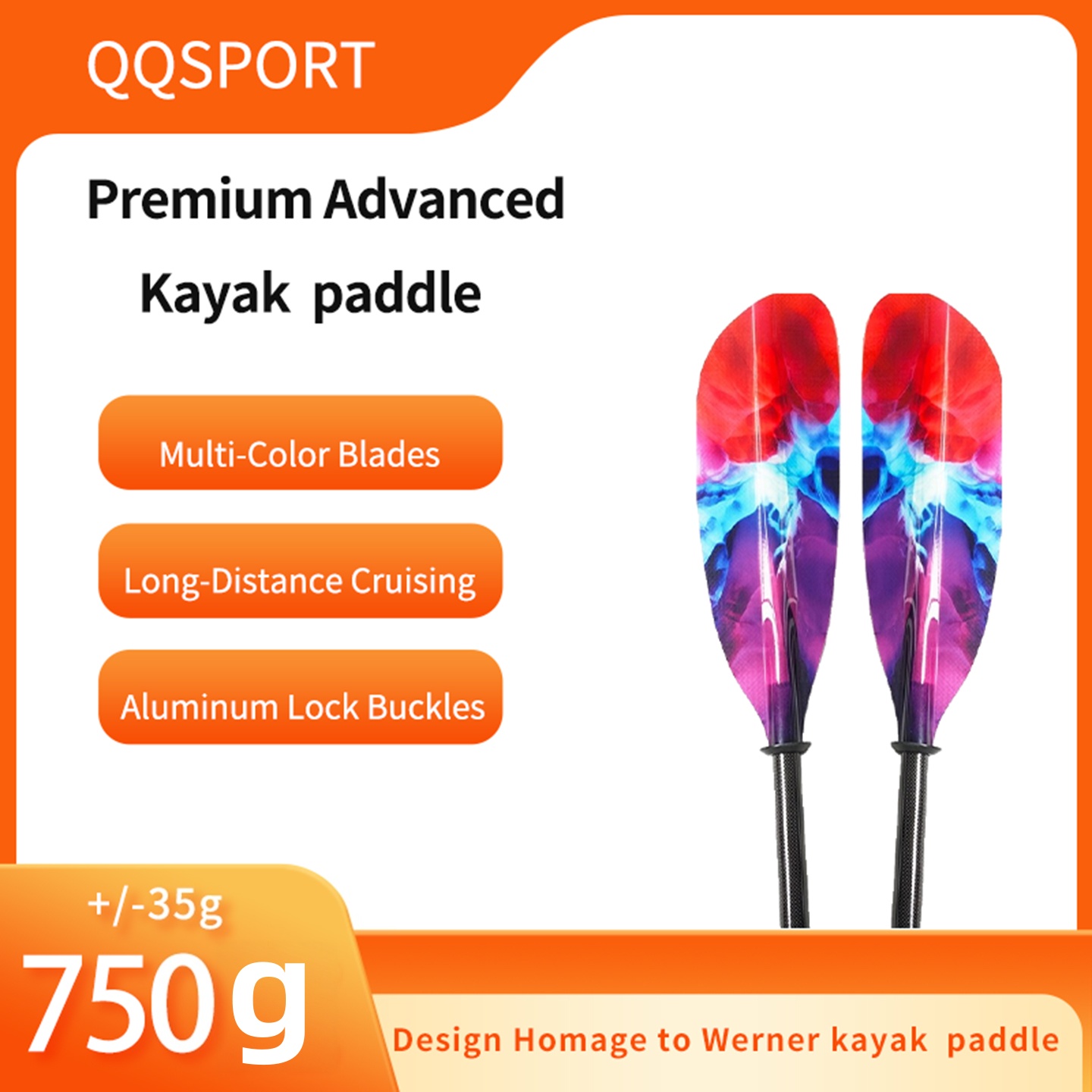 QQSPORT Paddel, 2-teiliger Car – Kayak Paddle Carbon 2 Piece Bewertung und Preis