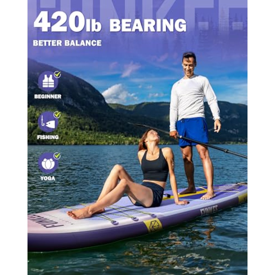 Aufblasbares SUP-Board für Erw – Paddle Board Backpack Bewertung und Preis