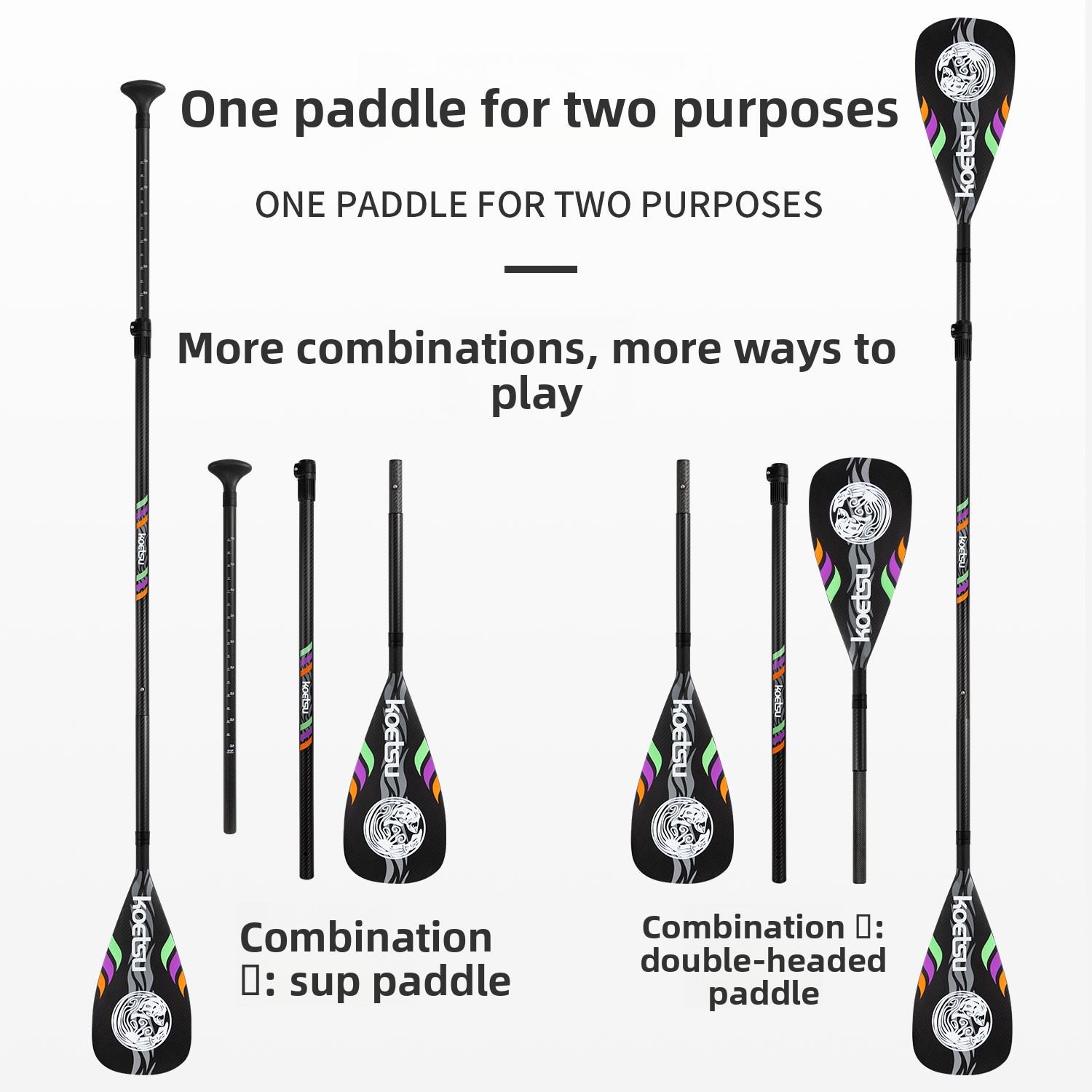 Einzel- und Doppelkopf Vollcar – Sup Paddle Carbon Fiber Bewertung und Preis