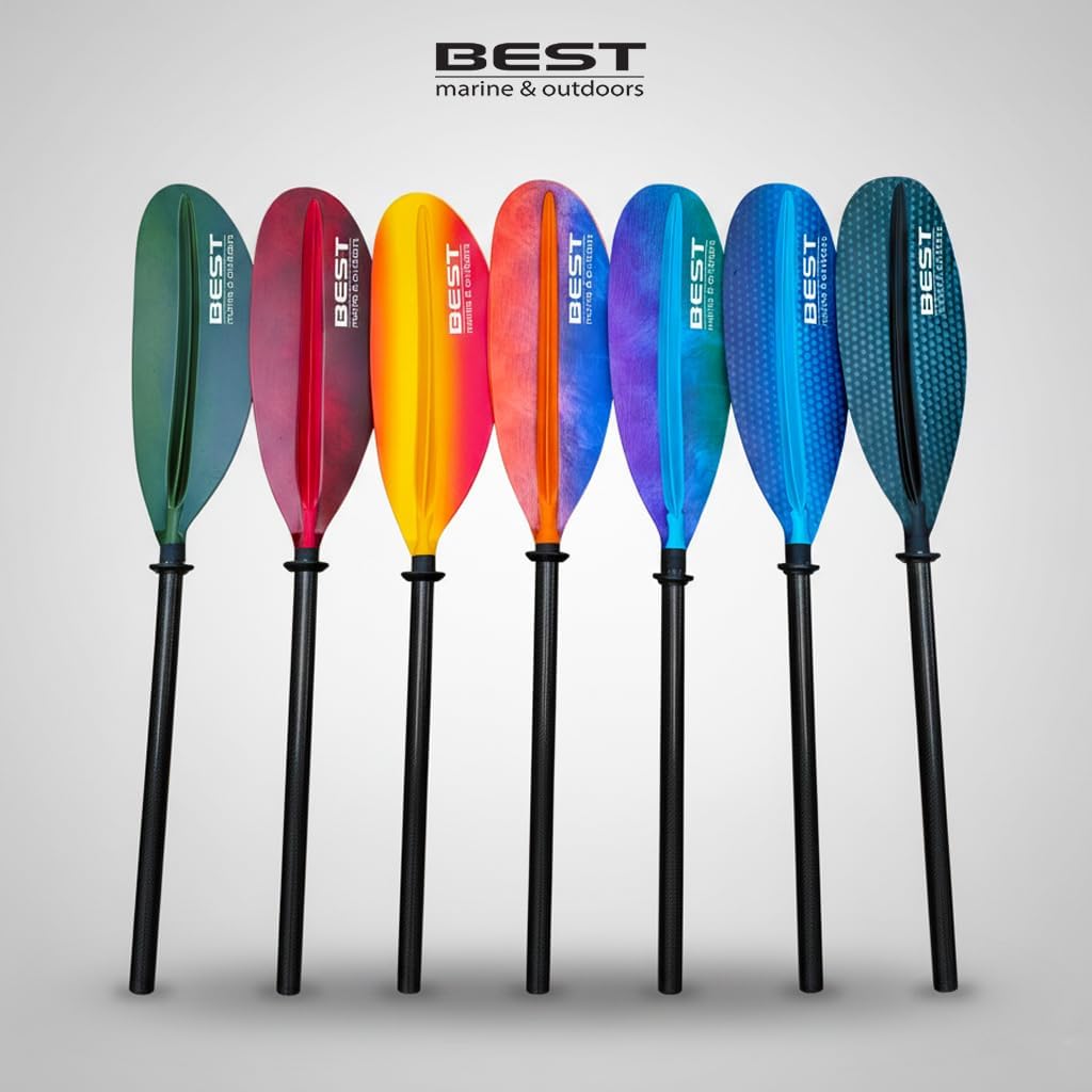 Carbon-Kajak-Paddel, 2-teilig, – Kayak Paddle Carbon 2 Piece Bewertung und Preis