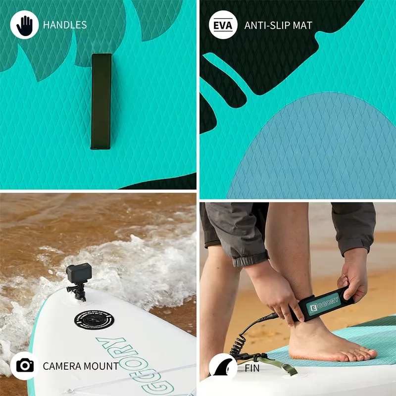 Aufblasbares Stand-Up-Paddlebo – Inflatable Paddle Board 10.6Ft Bewertung und Preis
