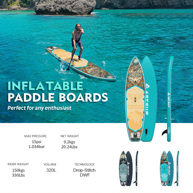 CE EN ISO zertifiziertes OEM a – Sup Board 11Ft Inflatable Bewertung und Preis