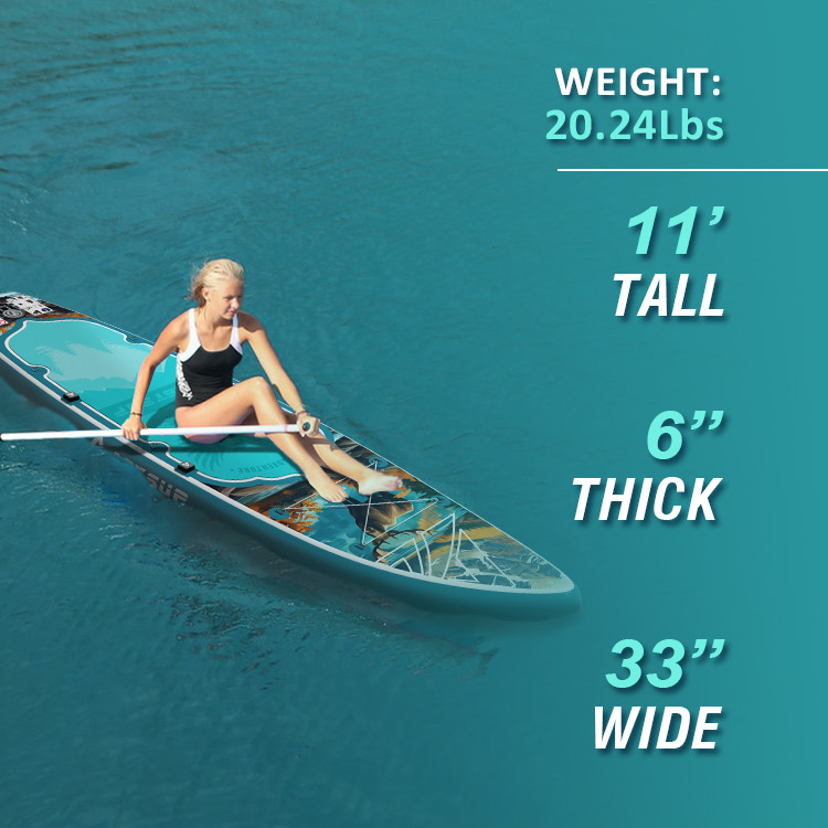 CE EN ISO zertifiziertes OEM a – Sup Board 11Ft Inflatable Bewertung und Preis