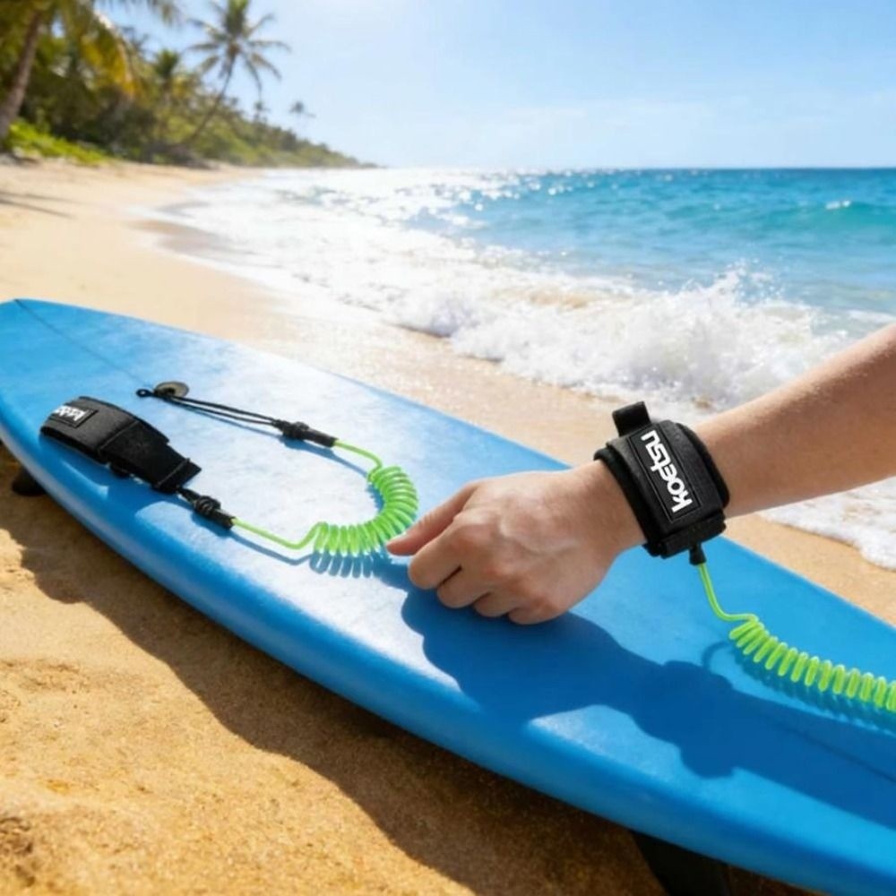 Neue Elastische Dehnbare Spira – Paddle Board Leash Coiled Bewertung und Preis