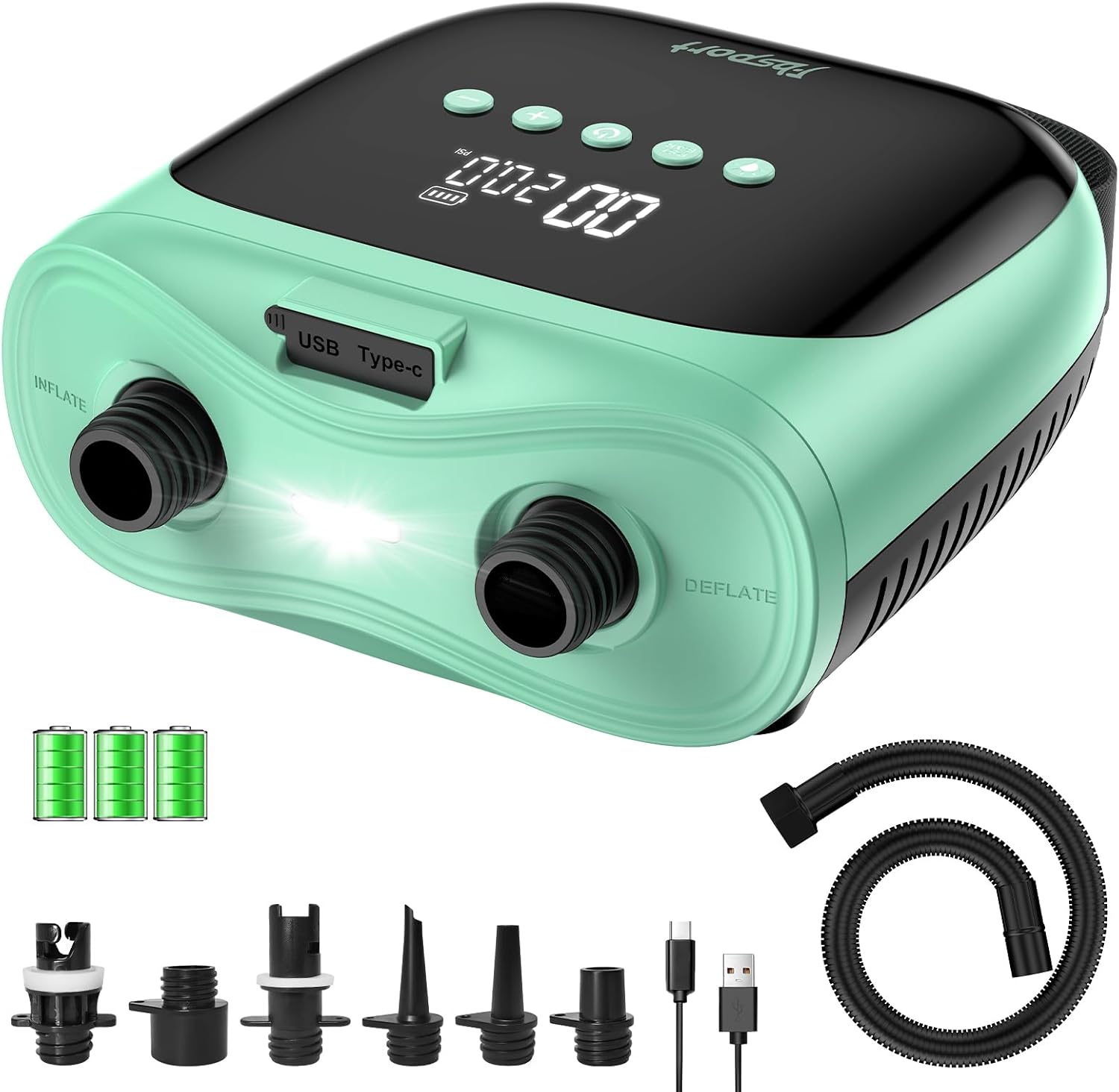 Wiederaufladbare 20PSI Elektri – Paddle Board Electric Pump 20Psi Bewertung und Preis