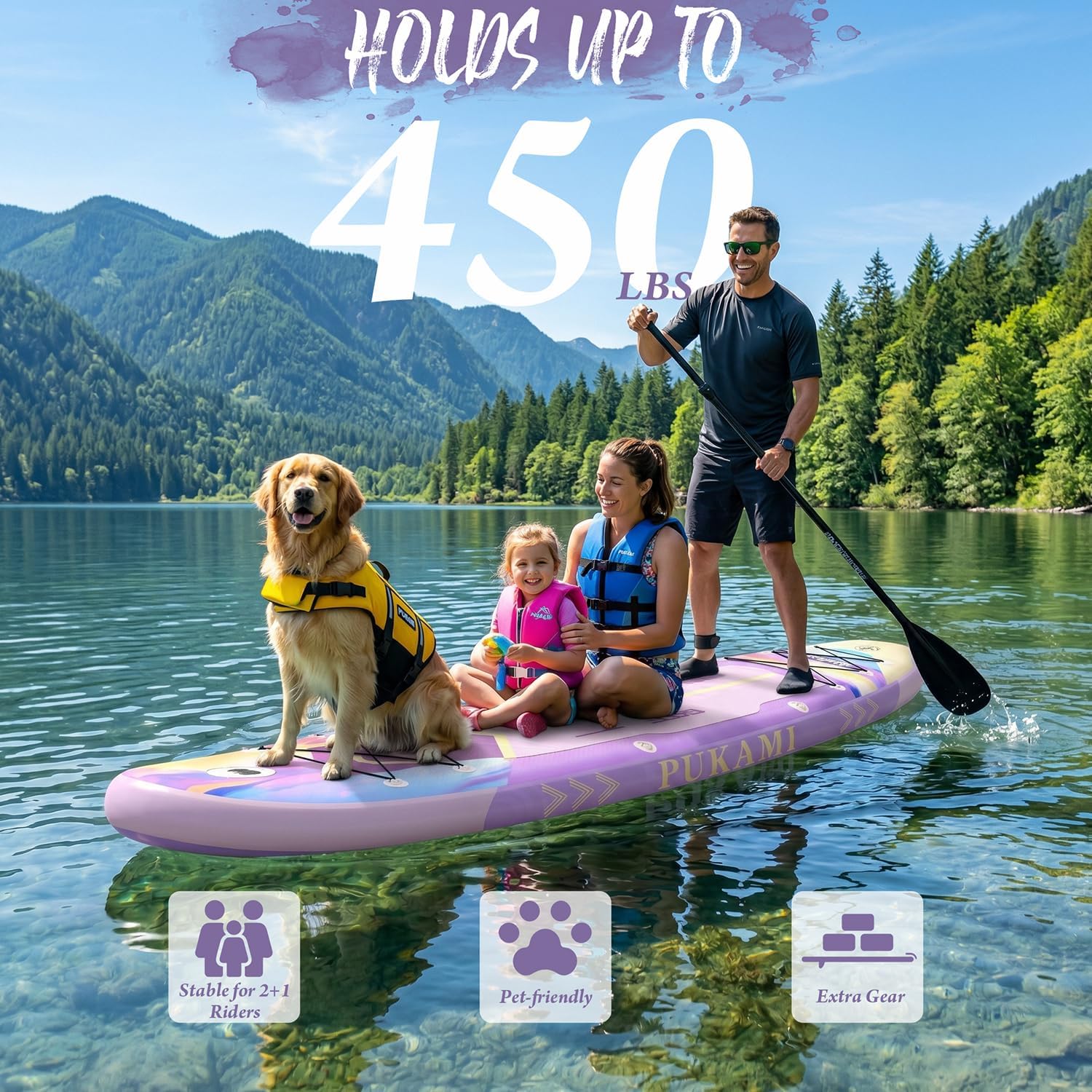 Extra breites aufblasbares Sta – Paddle Board Backpack Bewertung und Preis