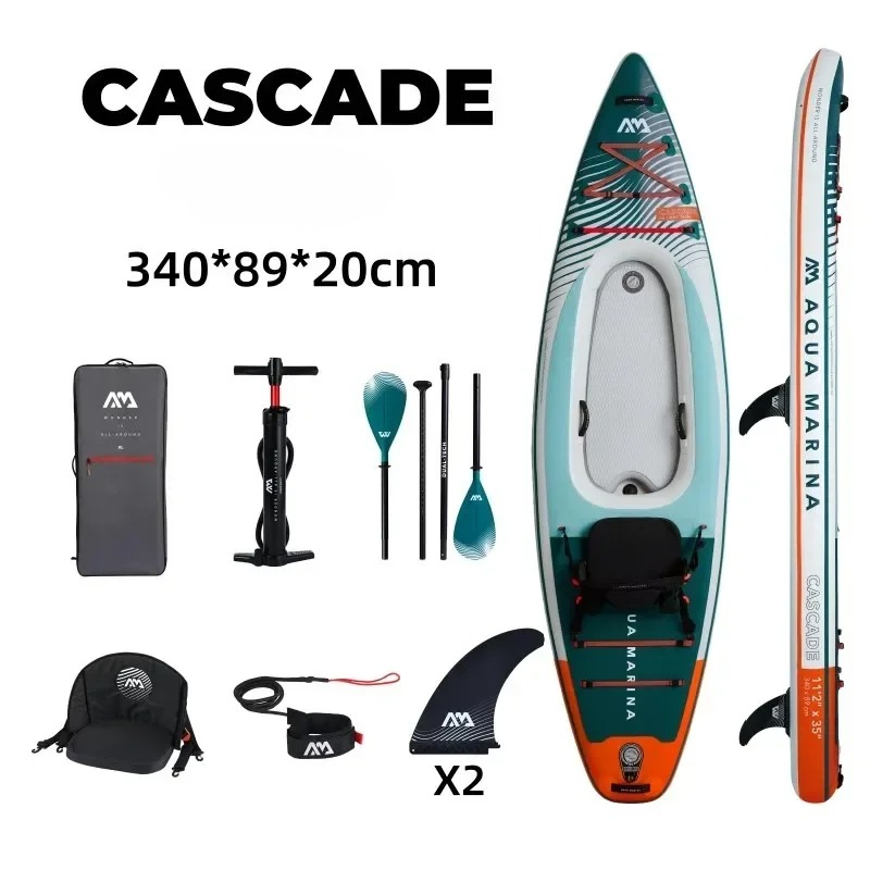 AQUA MARINA CASCADE TANDEM Auf – Kayak Inflatable 2 Person Bewertung und Preis